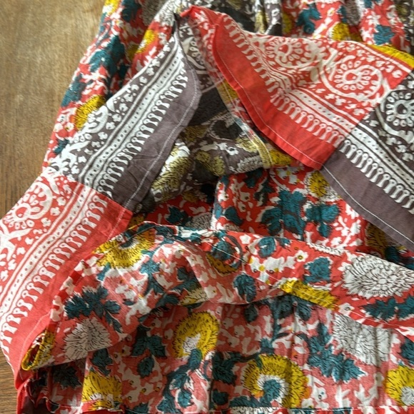 ANTHROPOLOGIE Velvet by Graham & Spencer Taria Smocked Dress - Picture 7 of 7